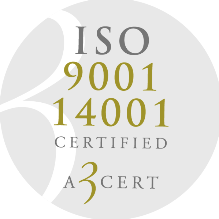 ISO9001/14001-certifikat